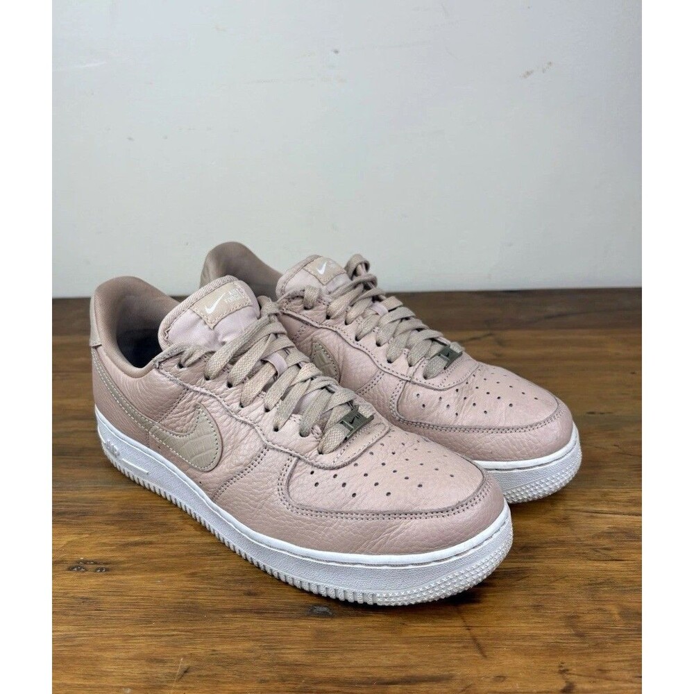 Nike Air Force 1 07 Craft Vachetta Tan Premium Leather Mens Size 8.5 CU4865-200